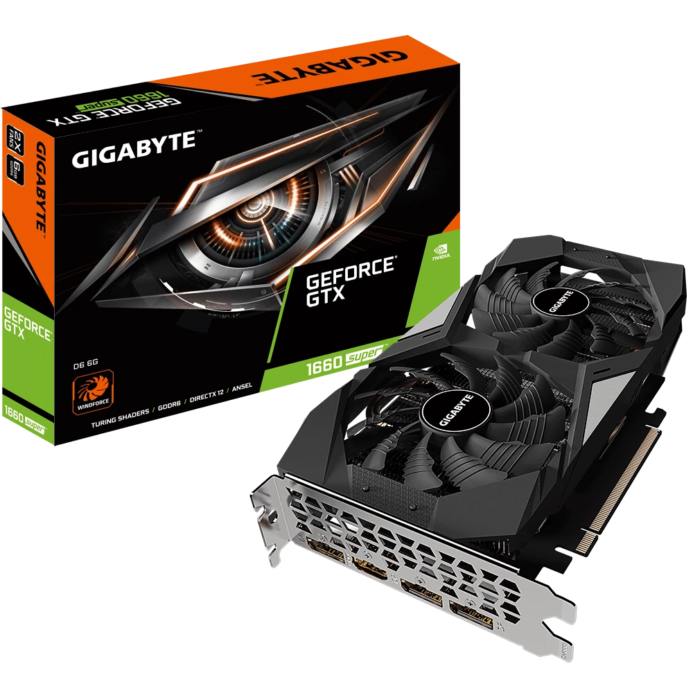 Gigabyte GeForce® GTX 1660 SUPER D6 6G